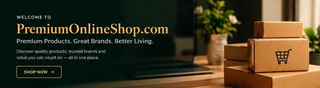 Premium Online Shop product presentation